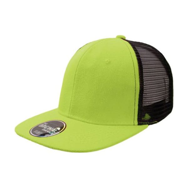 APPLE GREEN FLAT JOCKEY HAT WITH VISOR