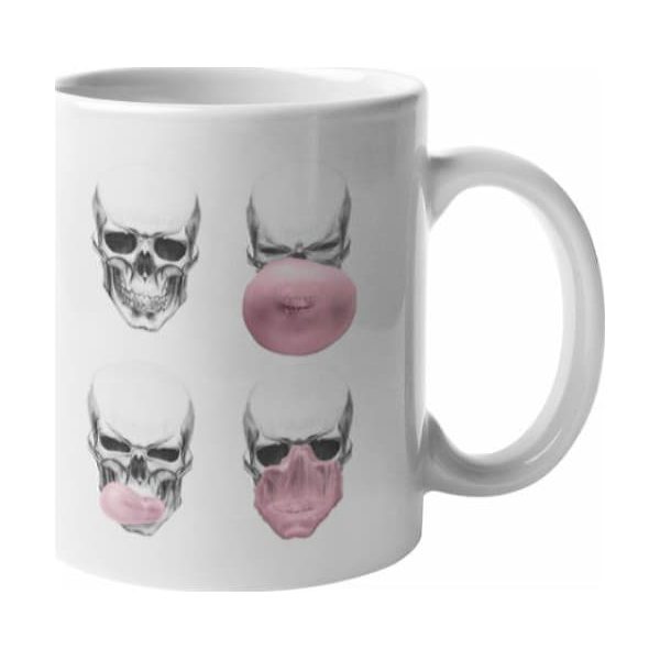 SKULL BUBBLE MUG