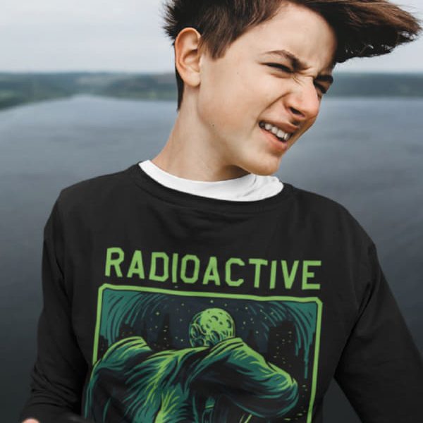 RADIOACTIVE MUTANT RABBIT KIDS SWEATSHIRT