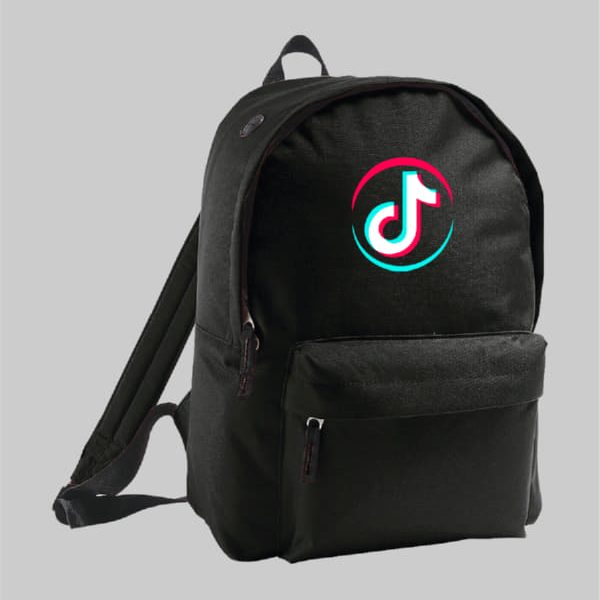 TIK TOK CIRCLE BACKPACK BLACK