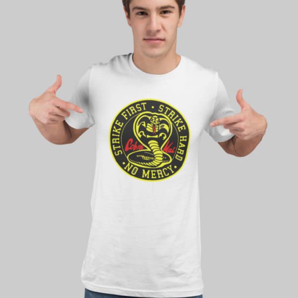 Cobra Kai ανδρικό T-shirt | Λευκό