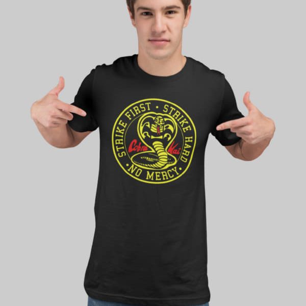 COBRA KAI MEN T-SHIRT | BLACK