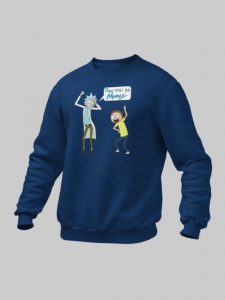 RICK & MORTY KIDS SWEATSHIRT | NAVY