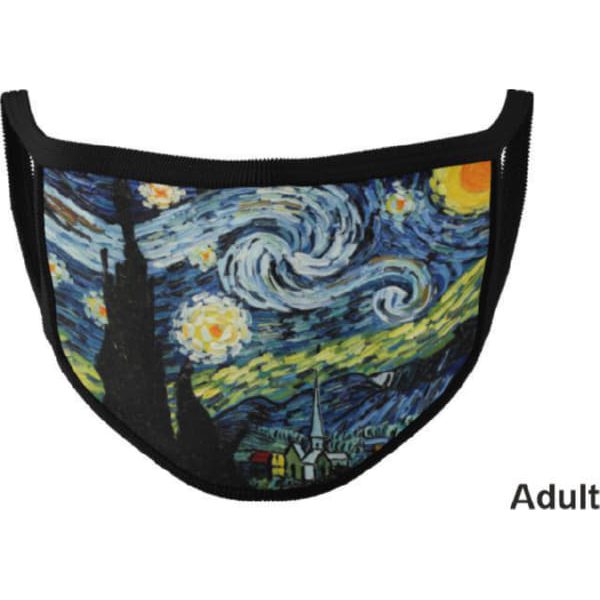 STARRY NIGHT(VINCENT VAN GOGH) FACE MASK ADULT