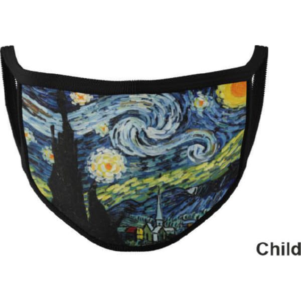 STARRY NIGHT(VINCENT VAN GOGH) FACE MASK CHILD