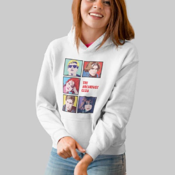 THE BREAKFAST CLUB W HOODIE | WHITE