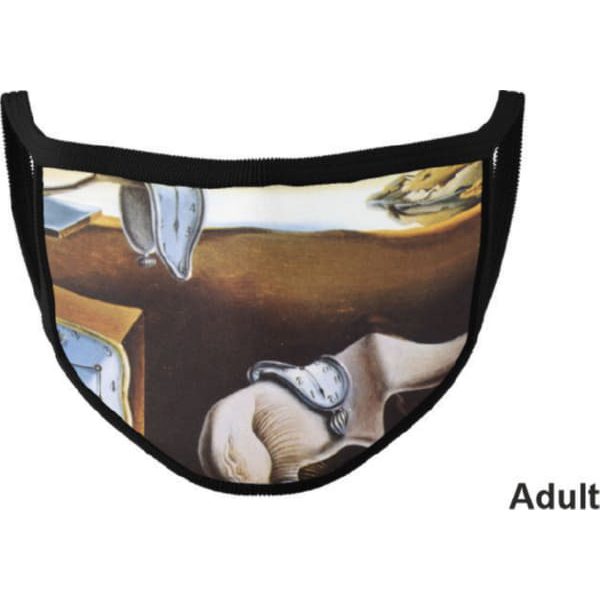 THE PERSISTENCE OF MEMORY(SALVADOR DALI) FACE MASK ADULT